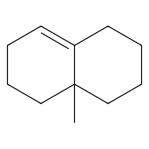 4a-Methyl-1,2,3,4,4a,5,6,7-octahydronaphthalene structure