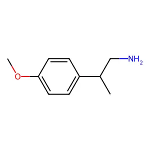 (2R)-2-(4-methoxyphenyl)propan-1-amine structure