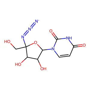 4'-Azidouridine structure