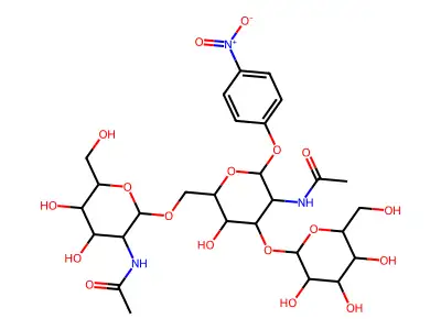 Gal1-b-3(GlcNAc1-b-6)GalNAc- structure