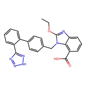 Candesartan structure