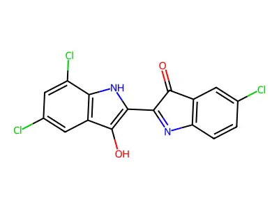 C16H7Cl3N2O2 structure