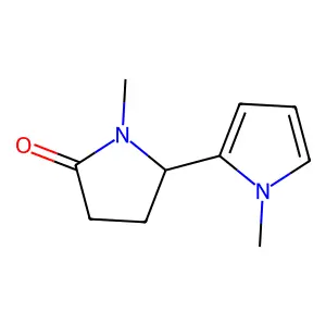 1-Methyl-5-(1-methyl-1H-pyrrol-2-yl)-2-pyrrolidinone structure