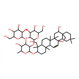 Buddlejasaponin Iv structure
