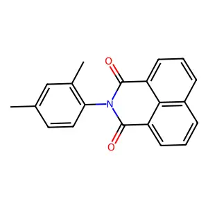 2-(2,4-dimethylphenyl)-1H-benzo[de]isoquinoline-1,3(2H)-dione structure
