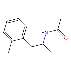 N-Acetyl-2-methylamphetamine structure
