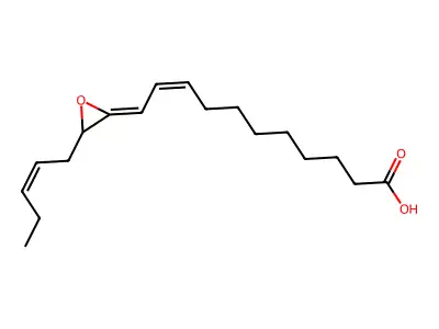 Linolenic acid 12-allene oxide structure