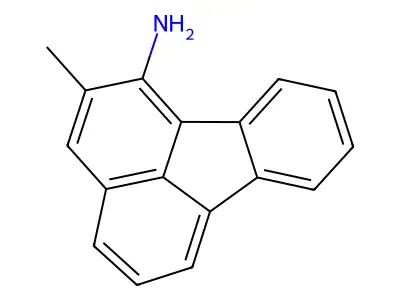 Fluoranthenamine, ar-methyl- structure