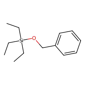 Silane, triethyl(phenylmethoxy)- structure