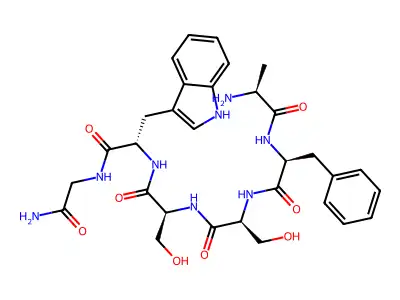 Locustakinin structure