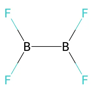 1,1,2,2-Tetrafluorodiborane(4) structure