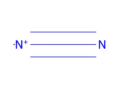 Dinitrogen(.1+) structure