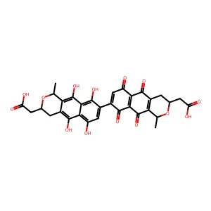 Actinorhodin structure