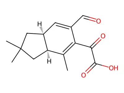 Clavicoronic acid structure