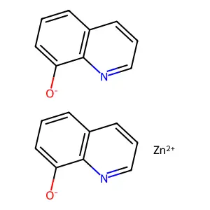Zinc oxyquinolate structure