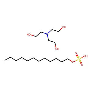 Triethanolamine Lauryl Sulfate structure