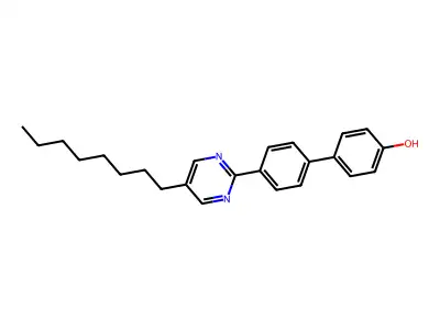 4'-(5-Octylpyrimidin-2-YL)-[1,1'-biphenyl]-4-OL structure