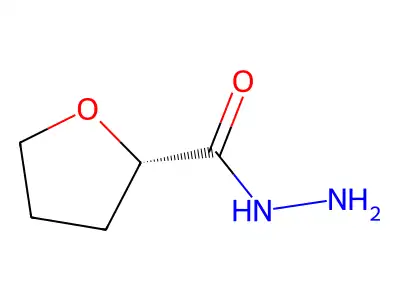 Oxolane-2-carbohydrazide structure