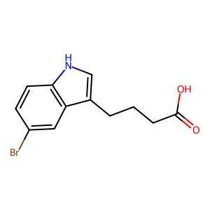 5-Bromo-1H-indole-3-butyric acid structure