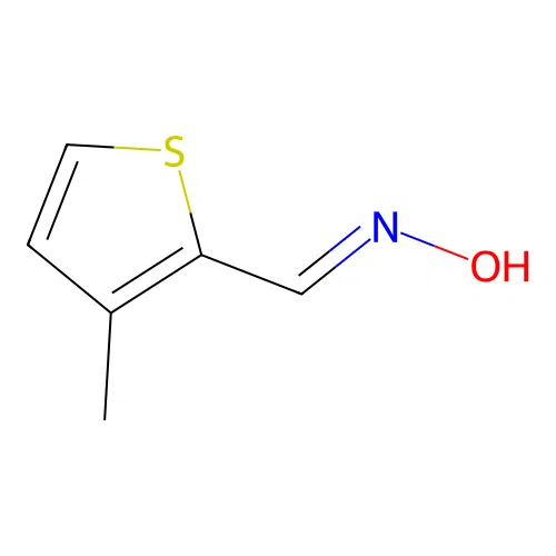 3-Methylthiophene-2-carbaldehyde oxime structure