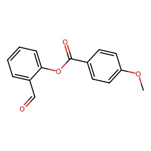 2-Formylphenyl 4-methoxybenzoate structure