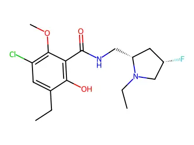 4-Fluoroeticlopride structure