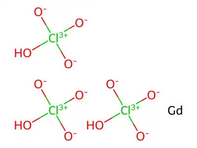Cl3GdH2O13 structure