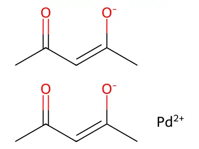 Palladium,4-pentanedionato)- structure