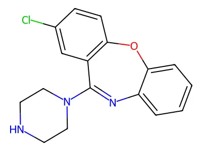 Amoxapine structure