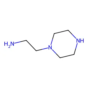 Aminoethylpiperazine structure