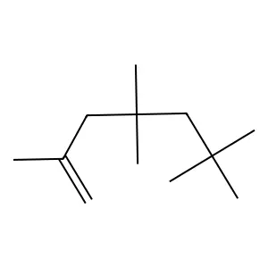 2,4,4,6,6-Pentamethyl-1-heptene structure
