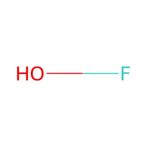 Hypofluorous acid structure