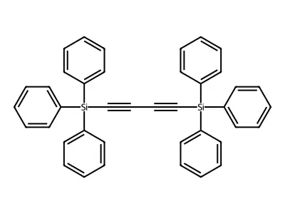 1,4-Bis(triphenylsilyl)-1,3-butadiyne structure