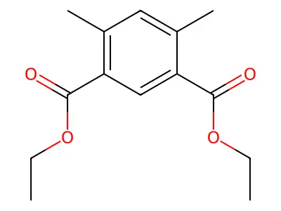4,6-Dimethyl-isophthalic acid diethyl ester structure