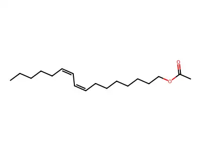 8Z,10Z-Hexadecadienyl acetate structure