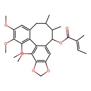 Angeloylisogomisin O structure