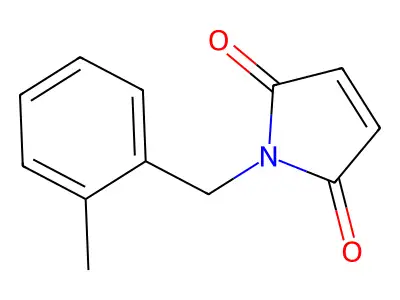 1-((2-Methylphenyl)methyl)-1h-pyrrole-2,5-dione structure
