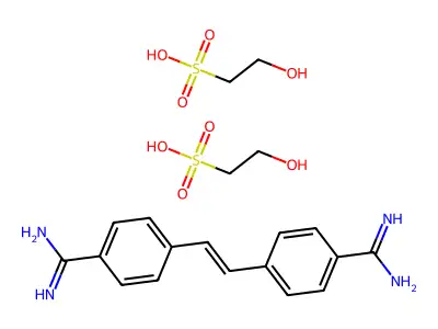 Stilbamidine isetionate structure