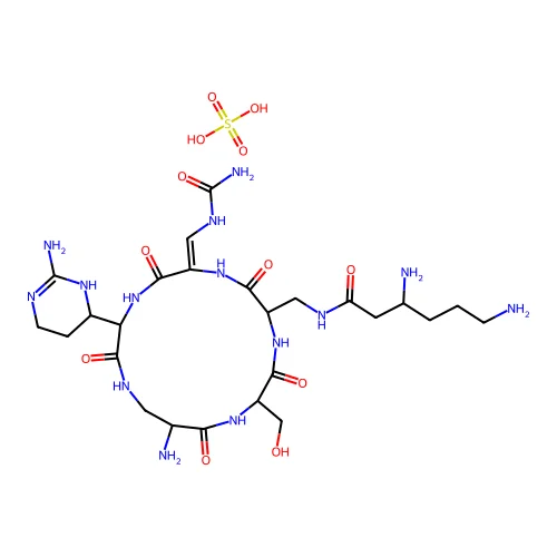Capreomycin sulfate structure