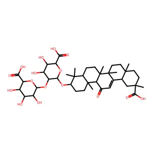 Glycyrrhizic acid structure
