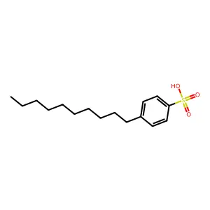 4-Decylbenzenesulfonic acid structure