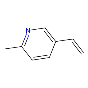 2-Methyl-5-vinylpyridine structure