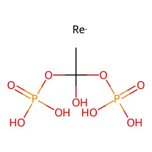 Rhenium-186 hedp structure
