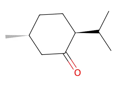 Menthone structure