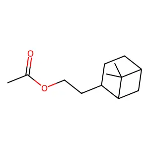 2-(6,6-Dimethylbicyclo(3.1.1)hept-2-yl)ethyl acetate structure