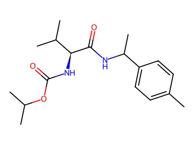 Iprovalicarb structure