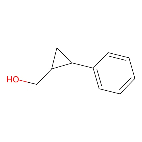 (2-Phenylcyclopropyl)methanol structure