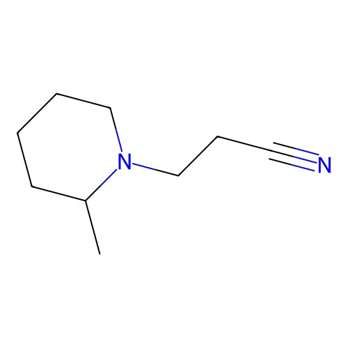 1-(2-Cyanoethyl)-2-pipecoline structure