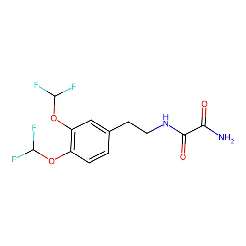 Ethanediamide, [2-[3,4-bis(difluoromethoxy)phenyl]ethyl]- structure
