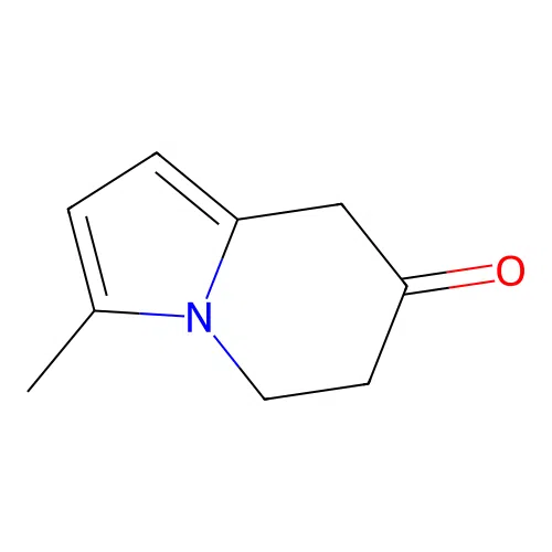 InChI=1/C9H11NO/c1-7-2-3-8-6-9(11)4-5-10(7)8/h2-3H,4-6H2,1H structure